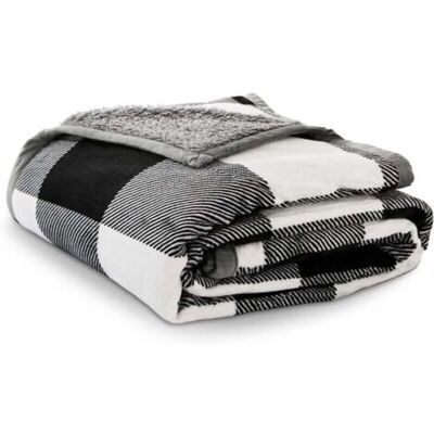 ABYSSE Plaid Polaire 130x150cm Couverture Laine Douce Confortable Pour Hiver Super Chaude, Plaid Canape Motif Carreau Noir Blanc Style Classique, Plaid Flanelle Réversible Toujour À La Mode - Publicité ABYSSE Plaid Polaire 130x150cm Couverture Laine Douce Confortable Pour Hiver Super Chaude, Plaid Canape Motif Carreau Noir Blanc Style Classique, Plaid Flanelle Réversible Toujour À La Mode - Publicité