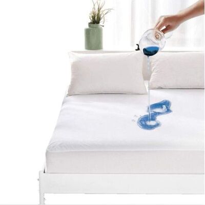ABYSSE Housse De Matelas – Dimensions 140 X 200 Cm – Housse De Matelas Imperméable – Anti-acariens Et Anti-moisissures, Hypoallergénique - Publicité ABYSSE Housse De Matelas – Dimensions 140 X 200 Cm – Housse De Matelas Imperméable – Anti-acariens Et Anti-moisissures, Hypoallergénique - Publicité