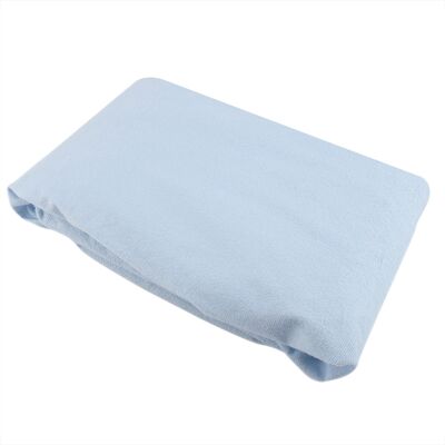MCKENSA Protège-matelas Imperméable Et Anti-acariens, Drap-housse Bleu 90 X 190 + 30 Cm - Publicité MCKENSA Protège-matelas Imperméable Et Anti-acariens, Drap-housse Bleu 90 X 190 + 30 Cm - Publicité