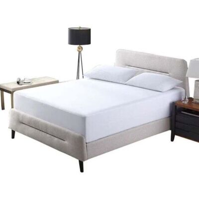 BEAUVIE Housse De Matelas Imperméable 80 X 200 X 30 Cm, Housse De Matelas Premium, Housse De Matelas Anti - Poussière Blanc - Publicité BEAUVIE Housse De Matelas Imperméable 80 X 200 X 30 Cm, Housse De Matelas Premium, Housse De Matelas Anti - Poussière Blanc - Publicité