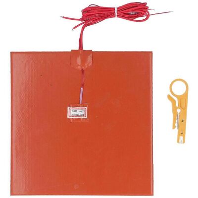 MIXHOME Coussin Chauffant En Caoutchouc Silicone 220 V Ca 200 W Avec Dénudeur De Fil, Couverture Chauffante Flexible - Publicité MIXHOME Coussin Chauffant En Caoutchouc Silicone 220 V Ca 200 W Avec Dénudeur De Fil, Couverture Chauffante Flexible - Publicité