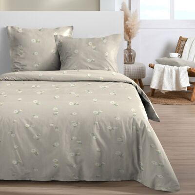 STOF Housse De Couette 240x220 Marguerite + 2 Taies 100% Microfibre - Publicité STOF Housse De Couette 240x220 Marguerite + 2 Taies 100% Microfibre - Publicité