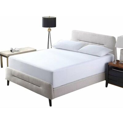 ENLENK Housse De Matelas Imperméable 80 X 200 X 30 Cm, Housse De Matelas Premium, Housse De Matelas Anti - Poussière Blanc - Publicité ENLENK Housse De Matelas Imperméable 80 X 200 X 30 Cm, Housse De Matelas Premium, Housse De Matelas Anti - Poussière Blanc - Publicité