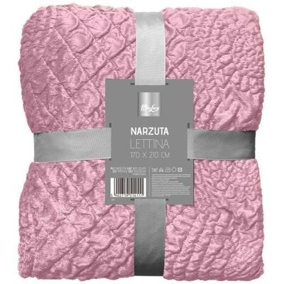 OEM Couvre-lit Miss Lucy Lettina 170 X 210 Cm Rose - Publicité OEM Couvre-lit Miss Lucy Lettina 170 X 210 Cm Rose - Publicité