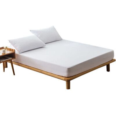 SANS MARQUE Protège Matelas Imperméable 90 X 200 Cm,couvre Matelas Serviette Éponge Drap Housse,alèse Respirante,anti Acarien,antibactérien,housse Protection Lit Adulte Et Enfant/lavable À 30°c (single) - Publicité SANS MARQUE Protège Matelas Imperméable 90 X 200 Cm,couvre Matelas Serviette Éponge Drap Housse,alèse Respirante,anti Acarien,antibactérien,housse Protection Lit Adulte Et Enfant/lavable À 30°c (single) - Publicité