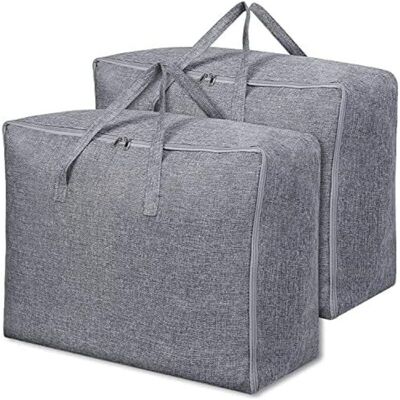 OEM Lot De 2, Sac De Rangement Pour Couette En Épais, Sac Rangement Vetement Sous Lit Housse Rangement Couette Avec Poignée Renforcée Pour Édredons Couvertures Oreillers Vestes, 70cmx50x30cm,105l-crezuo - Publicité OEM Lot De 2, Sac De Rangement Pour Couette En Épais, Sac Rangement Vetement Sous Lit Housse Rangement Couette Avec Poignée Renforcée Pour Édredons Couvertures Oreillers Vestes, 70cmx50x30cm,105l-crezuo - Publicité