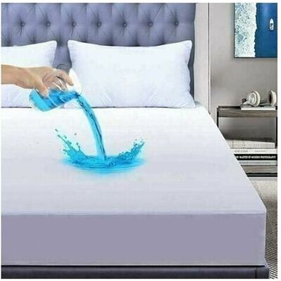 JUSCH Protège Matelas 180x200 Cm – Imperméable En Bambou – Alèse Douce Hypoallergénique – Anti-acariens Et Bactérien – Bonnets 30 Cm - Publicité JUSCH Protège Matelas 180x200 Cm – Imperméable En Bambou – Alèse Douce Hypoallergénique – Anti-acariens Et Bactérien – Bonnets 30 Cm - Publicité