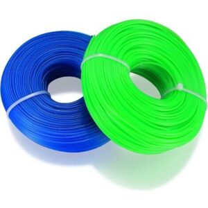 AIRFLAPS 2 Pièces, 200 Mètres Au Total, Bobine De Fil Rond En Nylon Pour Coupe-bordure Débroussailleuse Diamètre 1,6 Mm Longueur 100 M, Fil De Coupe De Remplacement Ligne De Trimmer(un Vert Et Un Bleu Chacun) - Publicité AIRFLAPS 2 Pièces, 200 Mètres Au Total, Bobine De Fil Rond En Nylon Pour Coupe-bordure Débroussailleuse Diamètre 1,6 Mm Longueur 100 M, Fil De Coupe De Remplacement Ligne De Trimmer(un Vert Et Un Bleu Chacun) - Publicité