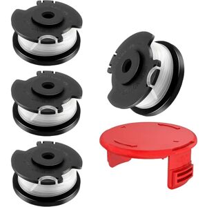 LABLANC 4 Pièces Bobine De Fil Convient Pour Einhell Tle-03,rechange Coupe Bordure Pour Einhell Ge-ct 18/28 Li Et Ge-ct 18/28 Li Tc,ø1,6mm 4,9m Longueur,tle-03-1 Couvercle(4 Bobine+1 Couvercle) - Publicité LABLANC 4 Pièces Bobine De Fil Convient Pour Einhell Tle-03,rechange Coupe Bordure Pour Einhell Ge-ct 18/28 Li Et Ge-ct 18/28 Li Tc,ø1,6mm 4,9m Longueur,tle-03-1 Couvercle(4 Bobine+1 Couvercle) - Publicité