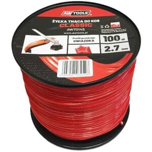 OEM Ligne De Coupe Classique Awtools 3,0x100m / Étoile - Publicité OEM Ligne De Coupe Classique Awtools 3,0x100m / Étoile - Publicité