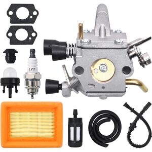 OEM Carburateur Pour Stihl Fs120 Fs200 Fs250 Fs300 Fs350 Fr350 Débroussailleuse, Jrisbo Accessoire Fs 250 Pièces De Rechange Carbu Kit Avec Filtre À Air, Joint, Bougie, Pompe Amorcage - Publicité OEM Carburateur Pour Stihl Fs120 Fs200 Fs250 Fs300 Fs350 Fr350 Débroussailleuse, Jrisbo Accessoire Fs 250 Pièces De Rechange Carbu Kit Avec Filtre À Air, Joint, Bougie, Pompe Amorcage - Publicité