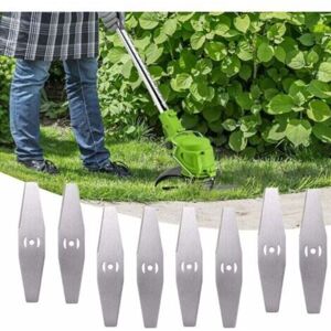 GABRIELLE Coupe Bordure Lame De Rechange, Coupe Bordure Sans Fil Avec Batterie Lame En Métal, Debroussailleuse Electrique Accessoires, Pour Coupe Bordure Sans Fil Garniture De Jardin,metal Blade - Publicité GABRIELLE Coupe Bordure Lame De Rechange, Coupe Bordure Sans Fil Avec Batterie Lame En Métal, Debroussailleuse Electrique Accessoires, Pour Coupe Bordure Sans Fil Garniture De Jardin,metal Blade - Publicité