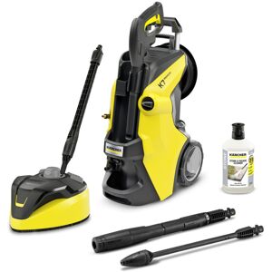 Karcher - Nettoyeur haute pression 180 bars K7 Premium power Home avec enrouleur de flexible et nettoyeur de terrasse Tracer T7 - Publicité