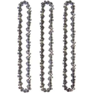 AIPERQ Lot De 3 Chaînes D'Élagueuse Sur Perche Pour Guide-chaîne De 10' (25 Cm), 40 Maillons D'Entraînement, Faible Rebond, Compatibles Avec Black & Decker, Ryobi Et Autres Npterbl - Publicité AIPERQ Lot De 3 Chaînes D'Élagueuse Sur Perche Pour Guide-chaîne De 10' (25 Cm), 40 Maillons D'Entraînement, Faible Rebond, Compatibles Avec Black & Decker, Ryobi Et Autres Npterbl - Publicité