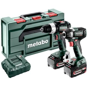 Metabo - Machines à batterie Combo Set 2.9.3 18 v ssw 18 lt 300 bl bs 18 lt bl 2x batterie 5.2 ah Chargeur comme - Publicité