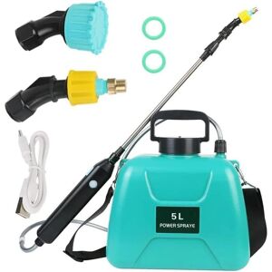 XISRENS Pulvérisateur Électrique 5l, Pistolet Pulvérisateur Télescopique Rechargeable Avec 2 Buses, Capuchon À Large Bouche, Batterie 2400 Mah Pour Le Nettoyage Par Pulvérisation Des Plantes De Jardin (a-5l) - Publicité XISRENS Pulvérisateur Électrique 5l, Pistolet Pulvérisateur Télescopique Rechargeable Avec 2 Buses, Capuchon À Large Bouche, Batterie 2400 Mah Pour Le Nettoyage Par Pulvérisation Des Plantes De Jardin (a-5l) - Publicité