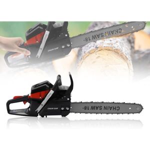 SENDERPICK Tronçonneuse À Gaz, Tronçonneuse Sans Fil De 18 Pouces, Autolubrification, 58 Cc 4,4 Hp, Moteur À Gaz À 2 Temps Avec Haute Performance Pour La Coupe Du Bois Et L'Élagage Des Arbres. Publicité SENDERPICK Tronçonneuse À Gaz, Tronçonneuse Sans Fil De 18 Pouces, Autolubrification, 58 Cc 4,4 Hp, Moteur À Gaz À 2 Temps Avec Haute Performance Pour La Coupe Du Bois Et L'Élagage Des Arbres. Publicité