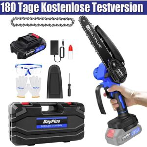 Dayplus - Tronçonneuse Électrique Sans Fil Tronçonneuse À Chaîne Avec Chargeur De Batterie Tronçonneuse À Chaîne Manuelle - Publicité Dayplus - Tronçonneuse Électrique Sans Fil Tronçonneuse À Chaîne Avec Chargeur De Batterie Tronçonneuse À Chaîne Manuelle - Publicité