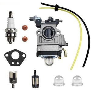 Carburateur Débroussailleuse 40-5 43 52cc Bc520 Cg430 Carbu Kit Carbu Avec Joint Tuyau, Bougie Et Filtre À Essence - Ulisem - Publicité Carburateur Débroussailleuse 40-5 43 52cc Bc520 Cg430 Carbu Kit Carbu Avec Joint Tuyau, Bougie Et Filtre À Essence - Ulisem - Publicité