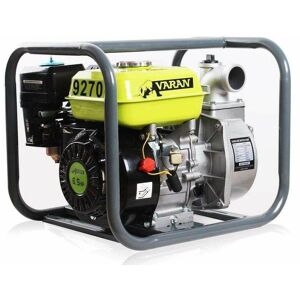 92700 Pompe à eau thermique Motopompe essence 2'' 36m³/h 6.5CV - Gris - Varan Motors - Publicité