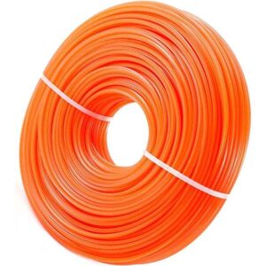 De Fil Nylon Rond Pour Coupe-bordure, Fil De Coupe De Remplacement Ligne De Trimmer Universal Pour Débroussailleuse 2,4mm X 70m, Orange - Zvd - Publicité De Fil Nylon Rond Pour Coupe-bordure, Fil De Coupe De Remplacement Ligne De Trimmer Universal Pour Débroussailleuse 2,4mm X 70m, Orange - Zvd - Publicité