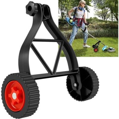 ABYSSE Roues De Support Pour Coupe-bordures, Débroussailleuse À Conducteur Marchant, Roues De Support Ajustables Accessoires Pour Coupe-bordures Coupe-bordures Coupe-gazon Coupe-fil(color:big-black) - Publicité ABYSSE Roues De Support Pour Coupe-bordures, Débroussailleuse À Conducteur Marchant, Roues De Support Ajustables Accessoires Pour Coupe-bordures Coupe-bordures Coupe-gazon Coupe-fil(color:big-black) - Publicité