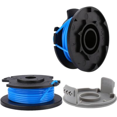 GRASSLIN 2 Bobines Fil Nylon Polyamide 3,3m Diamètre 1,65mm Pour Coupe Bordure Ryobi One+ 18v 24v 40v - Publicité GRASSLIN 2 Bobines Fil Nylon Polyamide 3,3m Diamètre 1,65mm Pour Coupe Bordure Ryobi One+ 18v 24v 40v - Publicité