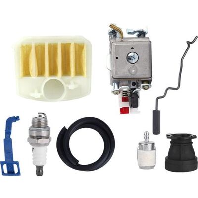 ETNZEBC Kit De Carburateur Pour Tronçonneuse Husqvarna 350 346xp 353 340 345 – Alliage D'Aluminium Léger – Installation Facile Et Fiable - Publicité ETNZEBC Kit De Carburateur Pour Tronçonneuse Husqvarna 350 346xp 353 340 345 – Alliage D'Aluminium Léger – Installation Facile Et Fiable - Publicité