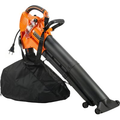 MIDUODUO Souffleuse Feuilles 3-en-1 (aspirateur/déchiqueteuse), 3000 W, Légère - Publicité MIDUODUO Souffleuse Feuilles 3-en-1 (aspirateur/déchiqueteuse), 3000 W, Légère - Publicité