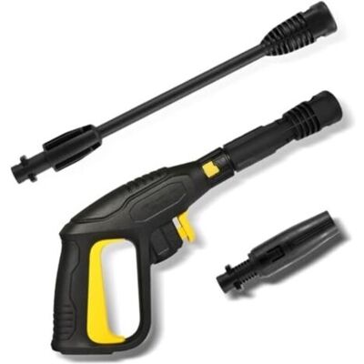 ABYSSE Pistolet Pulvérisateur Karcher Pour Nettoyeur Haute Pression 2175 Psi Rallonge De Rechange Buse Réglable Kit Lance Rapide Pour K2 K3 K4 K5 K6 K7 - Publicité ABYSSE Pistolet Pulvérisateur Karcher Pour Nettoyeur Haute Pression 2175 Psi Rallonge De Rechange Buse Réglable Kit Lance Rapide Pour K2 K3 K4 K5 K6 K7 - Publicité