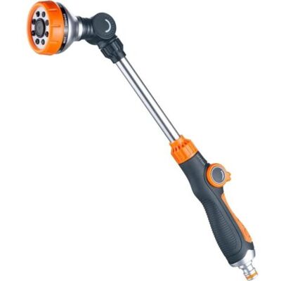 ABYSSE Pistolet Arrosage 8 Modèles Réglables, Pistolet De Pulvérisation Allongé Avec Débit D'Eau Contrôlable, Lavage De Voiture, Nettoyage De Cour, Arrosage Du Jardin, Exclusivité Amazon - Publicité ABYSSE Pistolet Arrosage 8 Modèles Réglables, Pistolet De Pulvérisation Allongé Avec Débit D'Eau Contrôlable, Lavage De Voiture, Nettoyage De Cour, Arrosage Du Jardin, Exclusivité Amazon - Publicité