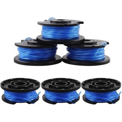 PELTOR 6 Pièces Bobine Coupe Fil Ryobi Bobines De Rechange Pour Câble D'Alimentation Automatique Ryobi One + Ac14rl3a-18v 24v 40v Ryobi Bobines De Fil Pour Coupe-bordure - Publicité PELTOR 6 Pièces Bobine Coupe Fil Ryobi Bobines De Rechange Pour Câble D'Alimentation Automatique Ryobi One + Ac14rl3a-18v 24v 40v Ryobi Bobines De Fil Pour Coupe-bordure - Publicité