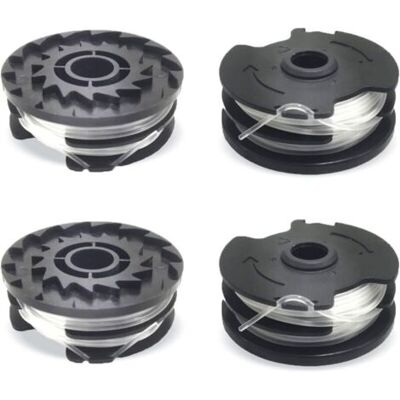 ABYSSE Lot De 4 Bobines De Rechange Lidl Parkside, Fil Nylon De Rechange Pour Débroussailleuse Lidl Parkside, Débroussailleuse Prta 20-li A1, B2, C3, Prt 550 A1, A3, Prt 300 A1-2 X 10 M 1,65 Mm - Publicité ABYSSE Lot De 4 Bobines De Rechange Lidl Parkside, Fil Nylon De Rechange Pour Débroussailleuse Lidl Parkside, Débroussailleuse Prta 20-li A1, B2, C3, Prt 550 A1, A3, Prt 300 A1-2 X 10 M 1,65 Mm - Publicité