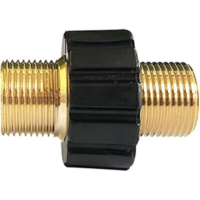 MOXIE Raccord Rapide De Tuyau, Adaptateur Pour Nettoyeur Haute Pression À Double Mâle M22 X 1,5 Compatible Avec Karcher, Karcher Hd & Hds Nettoyeur Haute Pression Tuyau (14 Mm Diamètre) - Publicité MOXIE Raccord Rapide De Tuyau, Adaptateur Pour Nettoyeur Haute Pression À Double Mâle M22 X 1,5 Compatible Avec Karcher, Karcher Hd & Hds Nettoyeur Haute Pression Tuyau (14 Mm Diamètre) - Publicité