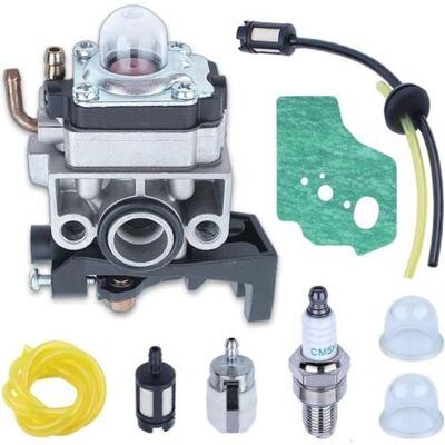 ABYSSE Kit Carburateur Pour Moteur Honda Gx25 Gx35 Fg110 Hht35 Hht25, Carburateur, Joint, Filtre,tuyau Carburant, Filtre À Air, Bougie - Publicité ABYSSE Kit Carburateur Pour Moteur Honda Gx25 Gx35 Fg110 Hht35 Hht25, Carburateur, Joint, Filtre,tuyau Carburant, Filtre À Air, Bougie - Publicité