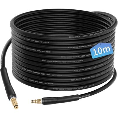 ABYSSE Tuyau Flexible De 10 M Pour Nettoyeurs Haute Pression Kärcher K2, K3, K4, K5, K6 Et K7, Accessoires, Rallonge, Pièces Détachées, Rallonge Avec Poignée De Raccord Rapide - Publicité ABYSSE Tuyau Flexible De 10 M Pour Nettoyeurs Haute Pression Kärcher K2, K3, K4, K5, K6 Et K7, Accessoires, Rallonge, Pièces Détachées, Rallonge Avec Poignée De Raccord Rapide - Publicité