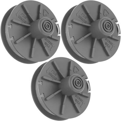 ABYSSE Bobine De Fil De Coupe Gardena, 3 Pièces Bobine Pour Coupe-bordures Turbo Taille-bordures 5307-20 Cordon 6m Rechange De Coupe Gazon Bobine Pour Gardena - Publicité ABYSSE Bobine De Fil De Coupe Gardena, 3 Pièces Bobine Pour Coupe-bordures Turbo Taille-bordures 5307-20 Cordon 6m Rechange De Coupe Gazon Bobine Pour Gardena - Publicité