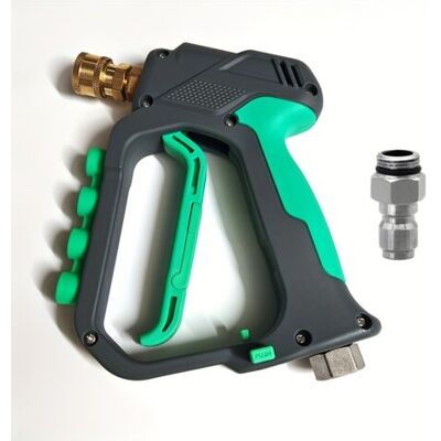 ABYSSE Pistolet À Eau Haute Pression 4000 Psi – Buse Anti-enchevêtrement, Économiseur D’effort, Connecteur Rapide 1/4, Valve Céramique, Corps En Cuivre Épaissi, Support De Rangement Inclus - Publicité ABYSSE Pistolet À Eau Haute Pression 4000 Psi – Buse Anti-enchevêtrement, Économiseur D’effort, Connecteur Rapide 1/4, Valve Céramique, Corps En Cuivre Épaissi, Support De Rangement Inclus - Publicité