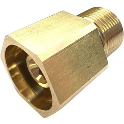OEM Adaptateur 6 Pour Kärcher Easylock Tr22 Ig Vers M22 X 1,5 Ag - Adaptateur En Laiton Pour Nettoyeur Haute Pression Hd/hds - Connecte Le Pistolet Easyforce Aux Tuyaux M22 - Publicité OEM Adaptateur 6 Pour Kärcher Easylock Tr22 Ig Vers M22 X 1,5 Ag - Adaptateur En Laiton Pour Nettoyeur Haute Pression Hd/hds - Connecte Le Pistolet Easyforce Aux Tuyaux M22 - Publicité