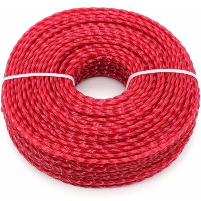 ABYSSE Fil Pour Débroussailleuse Nylon 3.0 Mm – Longueur 15 M – Haute Visibilité Et Agressivité – Compatible Avec Têtes À 2 Ou 4 Lignes - 3mmx15m - Publicité ABYSSE Fil Pour Débroussailleuse Nylon 3.0 Mm – Longueur 15 M – Haute Visibilité Et Agressivité – Compatible Avec Têtes À 2 Ou 4 Lignes - 3mmx15m - Publicité