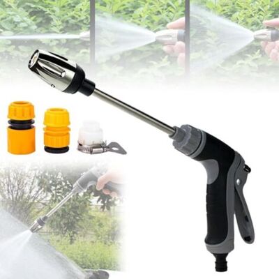 Barkbustersnettoyeur Turbo Pour Tuyau D'Arrosage, Buse Haute Pression, Nettoyeur Haute Pression, Pistolet À Eau Haute Pression Avec 3 Connecteurs En Plastique Pour Tuyau D'Arrosage Lave-voiture - Publicité Barkbustersnettoyeur Turbo Pour Tuyau D'Arrosage, Buse Haute Pression, Nettoyeur Haute Pression, Pistolet À Eau Haute Pression Avec 3 Connecteurs En Plastique Pour Tuyau D'Arrosage Lave-voiture - Publicité