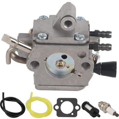 ABYSSE Kit De Carburateur De Tronçonneuse Pour-ms193t Ms193-aluminium Et Fer Durables, Performances Du Moteur Améliorées, Parfait Pour Les Jardiniers Bricoleurs - Publicité ABYSSE Kit De Carburateur De Tronçonneuse Pour-ms193t Ms193-aluminium Et Fer Durables, Performances Du Moteur Améliorées, Parfait Pour Les Jardiniers Bricoleurs - Publicité