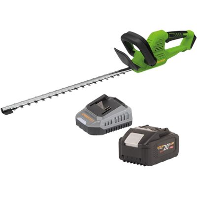 Taille-haie Sans Fil Procraft Pza26bb 20 V 550 Mm Sans Balais + 1 Batterie 8,0 Ah + Chargeur - Publicité Taille-haie Sans Fil Procraft Pza26bb 20 V 550 Mm Sans Balais + 1 Batterie 8,0 Ah + Chargeur - Publicité