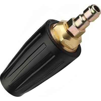 Vision Buse Turbo Rotative 3000 Psi Pour Nettoyeur Haute Pression, Raccord Rapide 1/4", Buse Pour Nettoyeur Haute Pression - Publicité Vision Buse Turbo Rotative 3000 Psi Pour Nettoyeur Haute Pression, Raccord Rapide 1/4", Buse Pour Nettoyeur Haute Pression - Publicité