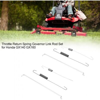 ACKERMAN Jeffergarden Ensemble De Tiges De Liaison De Régulateur De Ressort De Retour D'Accélérateur 6 Pièces Assortiment De Ressorts De Carburateur Pour Honda Gx140 Gx160 Ressort De Contrôle De Vitesse Pour - Publicité ACKERMAN Jeffergarden Ensemble De Tiges De Liaison De Régulateur De Ressort De Retour D'Accélérateur 6 Pièces Assortiment De Ressorts De Carburateur Pour Honda Gx140 Gx160 Ressort De Contrôle De Vitesse Pour - Publicité