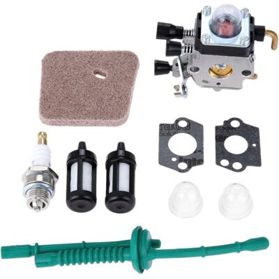 MOXIE Kit De Carburateur De Ligne De Carburant Pour Débroussailleuse Stihl Fs38 Fs45 Fs55 - Publicité MOXIE Kit De Carburateur De Ligne De Carburant Pour Débroussailleuse Stihl Fs38 Fs45 Fs55 - Publicité