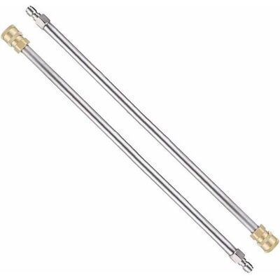 Barkbusterslot De 2 Rallonge Nettoyeur Haute Pression, 17″ Outils De Nettoyage Lance Rechange Avec Raccord Rapide 1/4 Pour Nttoyeur Haute Pression, Pistolet, Machine De Nettoyage - Publicité Barkbusterslot De 2 Rallonge Nettoyeur Haute Pression, 17″ Outils De Nettoyage Lance Rechange Avec Raccord Rapide 1/4 Pour Nttoyeur Haute Pression, Pistolet, Machine De Nettoyage - Publicité