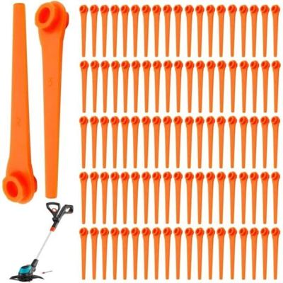 ABYSSE Lot De 100 Lames De Rechange En Plastique Pour Coupe-bordures Gardena 9823 9825 9820 9821 Lames Débroussailleuse 70mm - Publicité ABYSSE Lot De 100 Lames De Rechange En Plastique Pour Coupe-bordures Gardena 9823 9825 9820 9821 Lames Débroussailleuse 70mm - Publicité