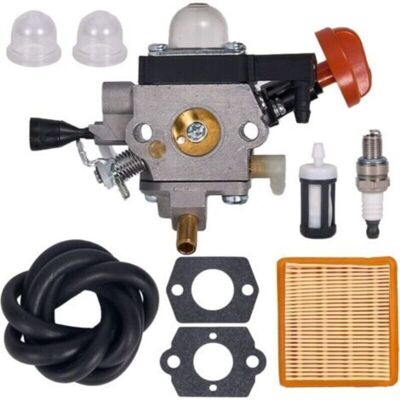 URSUS 4180-120-0615 Carburateur Fs91 Pour Stihl Fs91 Fs91r Fs111 Fs89 Ht102 Ht103 Fc91 Fc96 Km91 Km91r Km111 Fc111 Débroussailleuse - Avec Kit De Filtre À Air - Publicité URSUS 4180-120-0615 Carburateur Fs91 Pour Stihl Fs91 Fs91r Fs111 Fs89 Ht102 Ht103 Fc91 Fc96 Km91 Km91r Km111 Fc111 Débroussailleuse - Avec Kit De Filtre À Air - Publicité