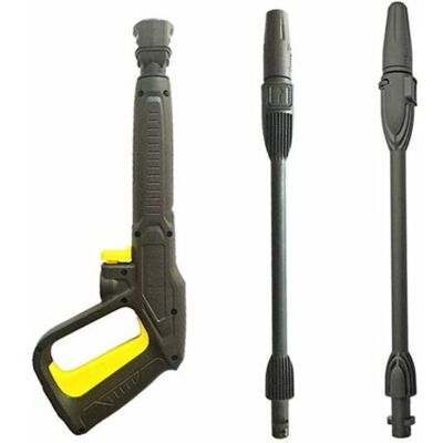 ABYSSE Pistolet Déclencheur Haute Pression Et 2 Lance De Jet, 150 Bar 2200 Psi Pièces De Rechange Pour Karcher K2 K3 K4 K5 K6 K7 - Publicité ABYSSE Pistolet Déclencheur Haute Pression Et 2 Lance De Jet, 150 Bar 2200 Psi Pièces De Rechange Pour Karcher K2 K3 K4 K5 K6 K7 - Publicité